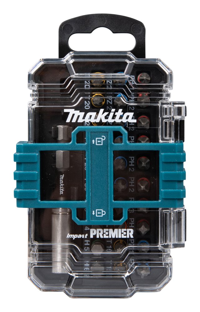 31 Dalies Sukimo Antgaliu Rinkinys Makita E-13552 Impact Premier Torsion