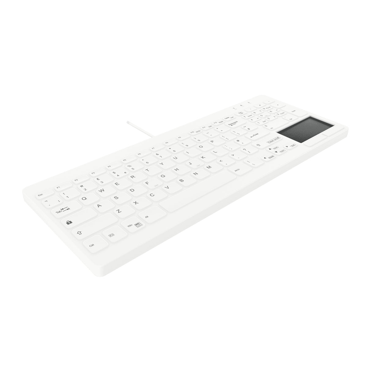 EAN 7061115054473 - Contour Design Active Key AK-C7412 teclado Médico USB Inglés del Reino Unido Blanco imagen 2