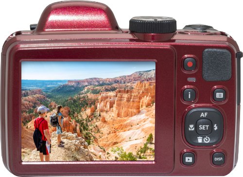 Kodak Astro Zoom Az405 1/2.3" Cámara Puente 20,68 Mp Bsi Cmos 5184 X 3888 Pixeles Rojo