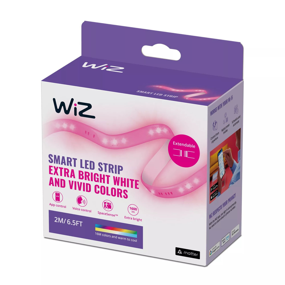 Wiz Tira De Led 2mts 1.600lm Starterkit Wiz
