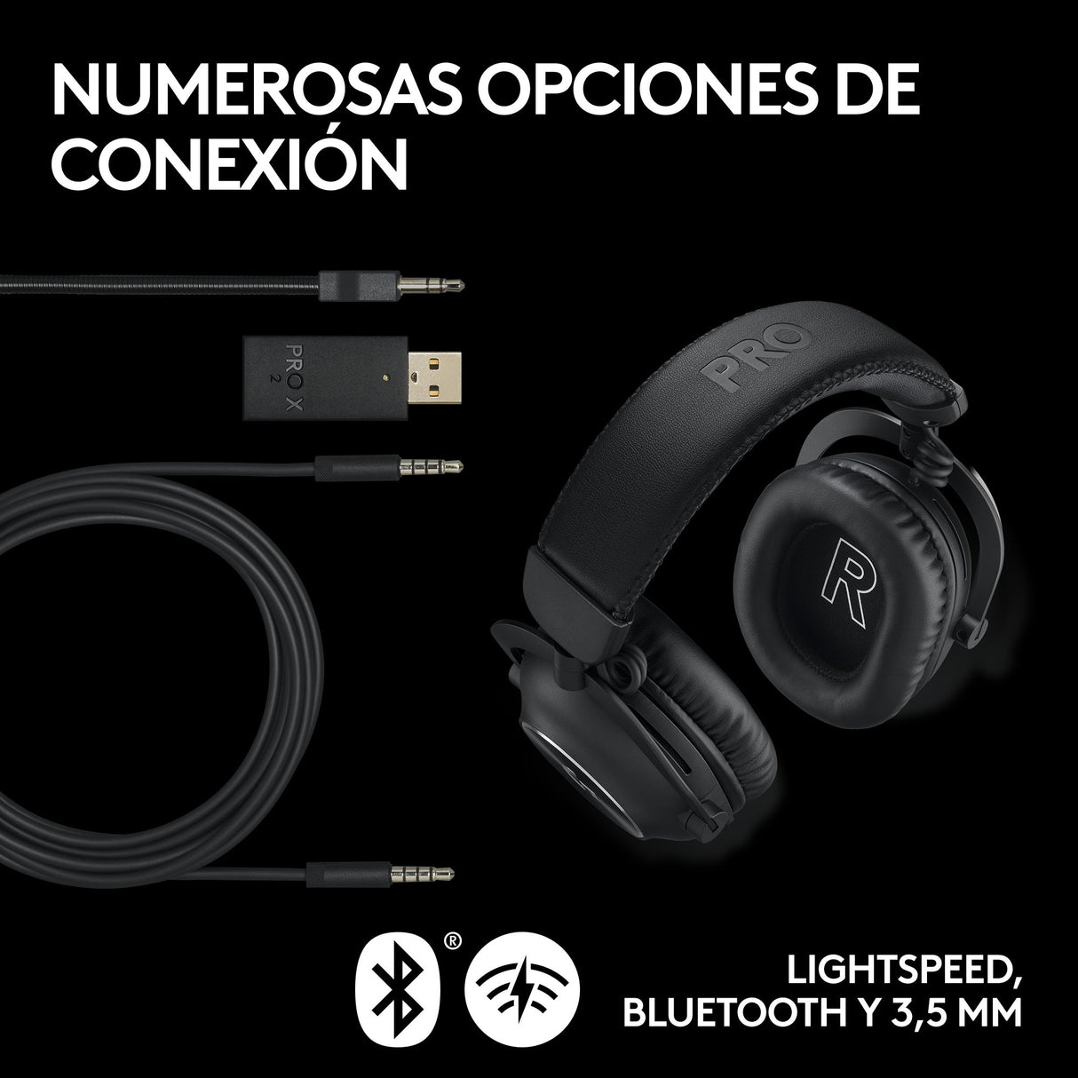 EAN 5099206109056 - Logitech G 981-001263 auricular y casco Auriculares Inalámbrico Diadema Juego Bluetooth Negro imagen 11