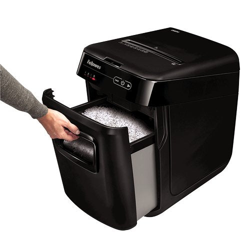 Fellowes Automax 200m Destructora De Papel Automatica Microcorte - Alimentacion Automatica 200 Hojas - Ranura Manual 10