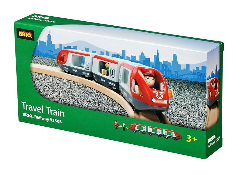 Brio World World Red Travel Train, Red/Weiss Play Vehicle 33505