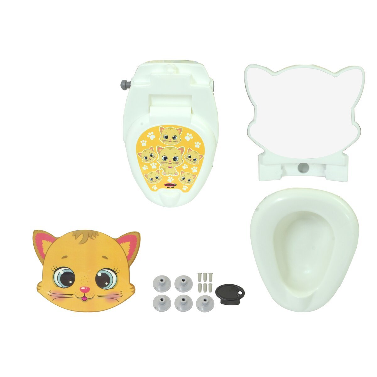 Jamara Bay Recipientes Pequeños Katze 21,5cm Altura Del Asiento Max.25kg Blanco