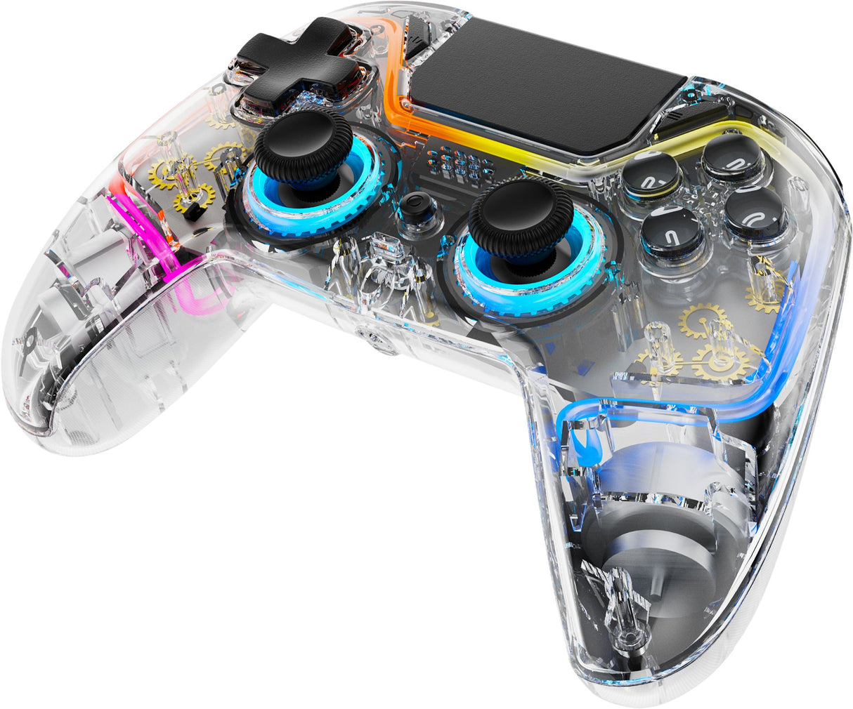 EAN 7333048060839 - Deltaco Gaming GAM-169-T mando y volante Transparente Bluetooth/USB Gamepad Android, Nintendo Switch, PC, imagen 2