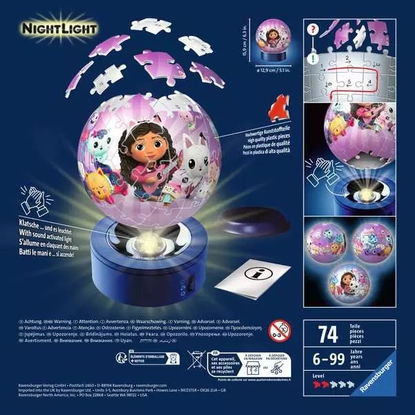 EAN 4005556115754 - Ravensburger 11575 puzzle Puzle 3D 72 pieza(s) imagen 2