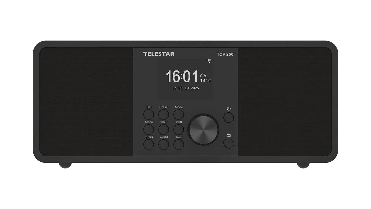 Radio Telestar 5700250 Internet Digital Negro