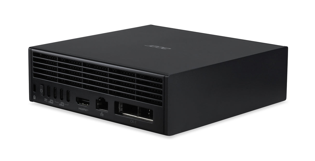 EAN 4711474835086 - Acer Veriton GN100 AI-006 GB10 128 GB LPDDR5x-SDRAM 2 TB SSD DGX OS Mini PC Puesto de trabajo Negro, Gris imagen 7