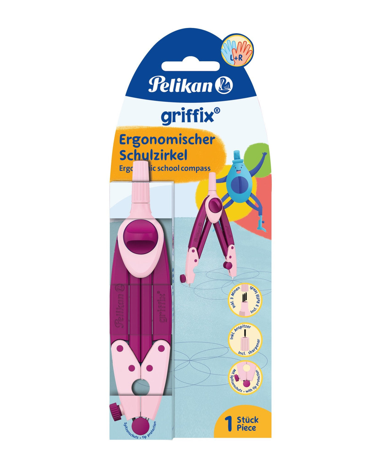 EAN 4012700700957 - Pelikan Griffix Rosa 1 pieza(s) imagen 1