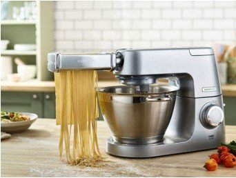 Kenwood Pasta-Set Max980me, Para Lasagne, Fettuccine, Spaghetti (Edelstahl, Para Küchenmaschine Chef / Kmix) Max980me