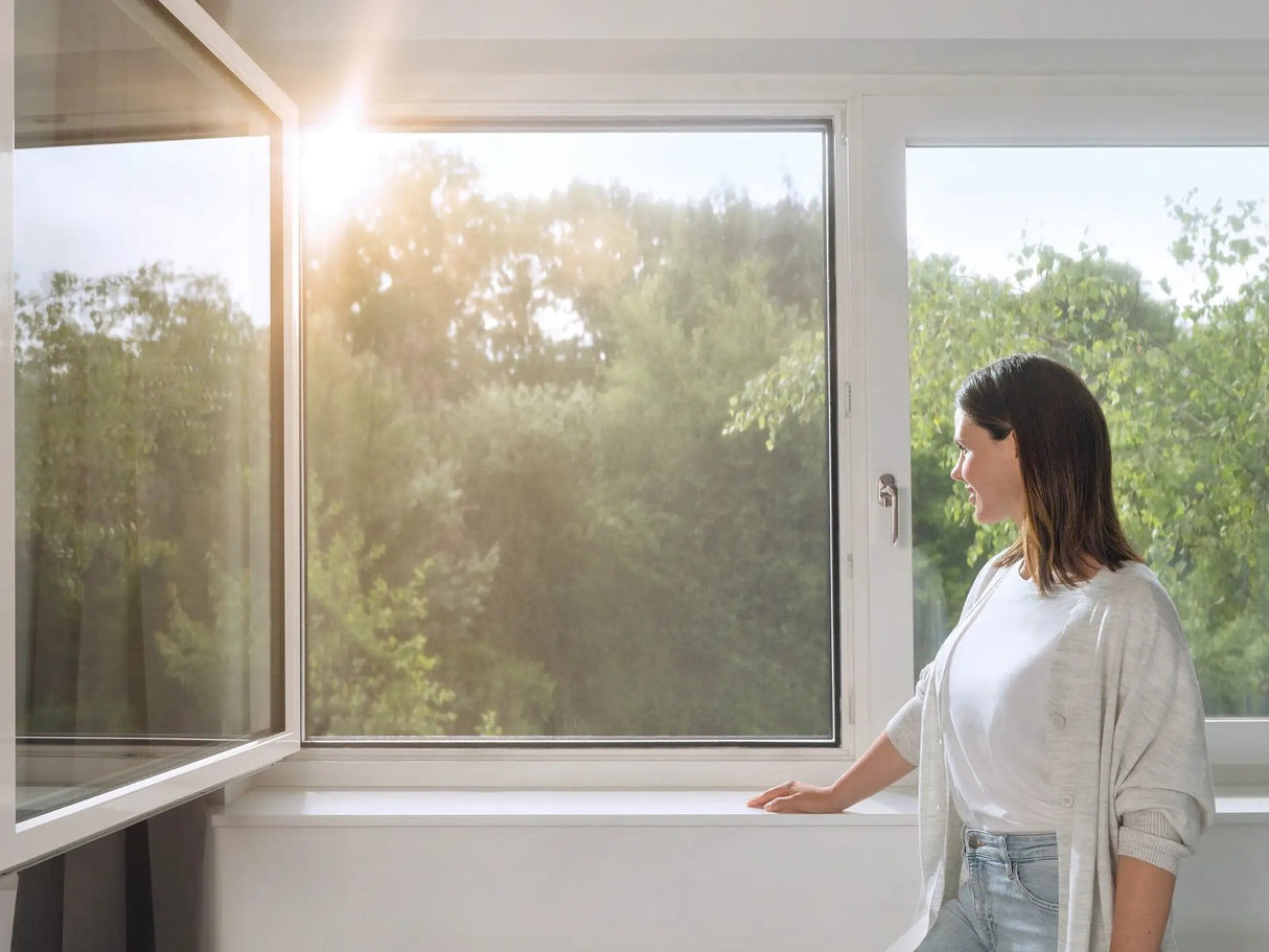 Tesa 55297-00000-00 Mosquitera De Ventana Pantalla De Malla Poliéster