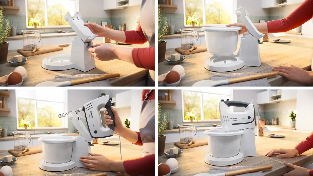 EAN 4242005419500 - Bosch MFQ37490 batidora Batidora de mano 750 W Gris, Blanco imagen 5