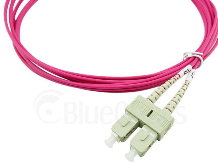 Blueoptics Sfp3232fu3mk Cable De Fibra Optica 3 M Sc/Upc Om4 Magenta