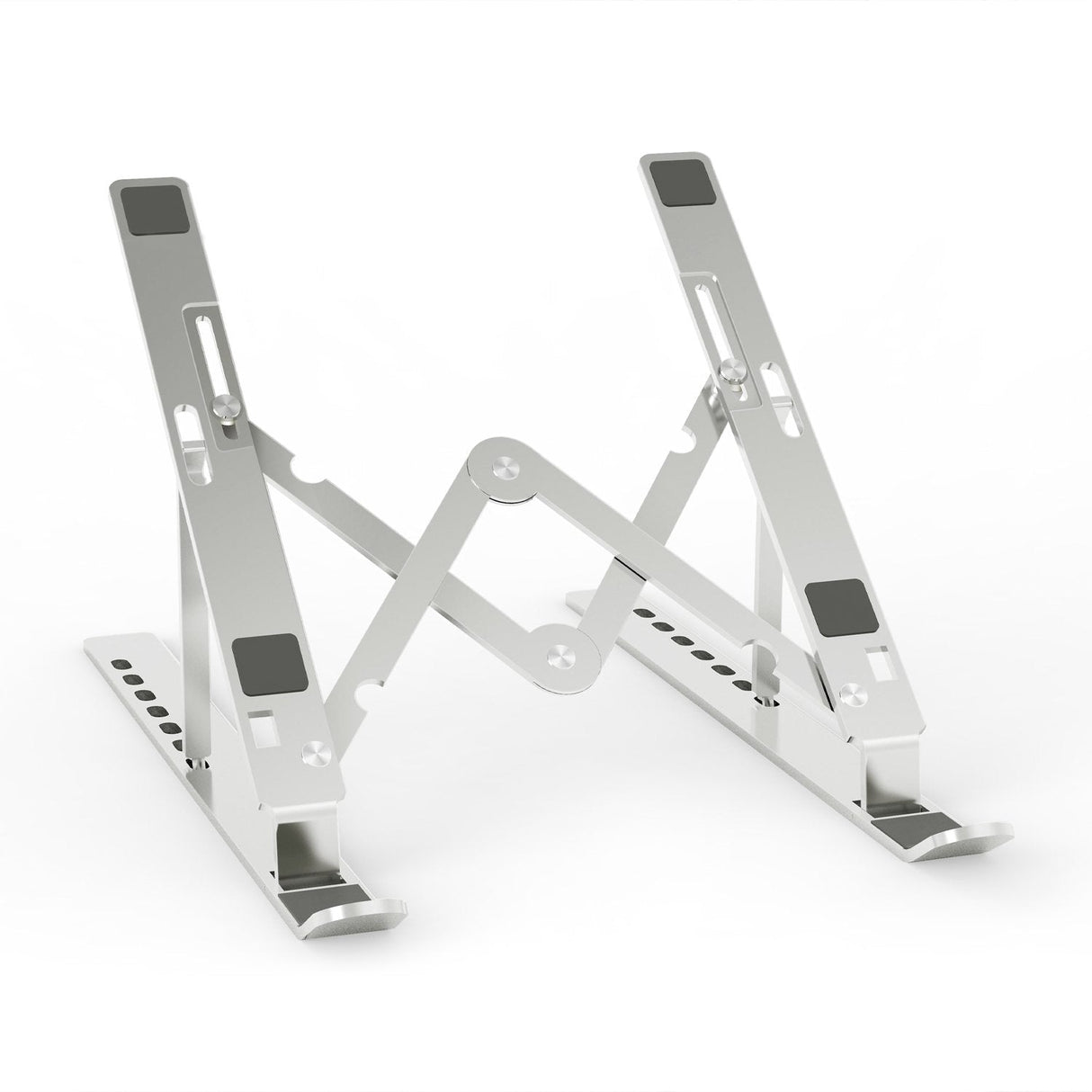 Aisens Soporte De Sobremesa Ajustable Para Portatil / Tablet - Plata