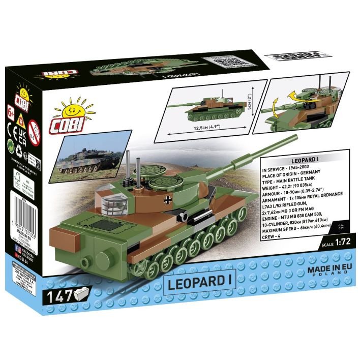 EAN 5902251031053 - COBI Leopard I imagen 4