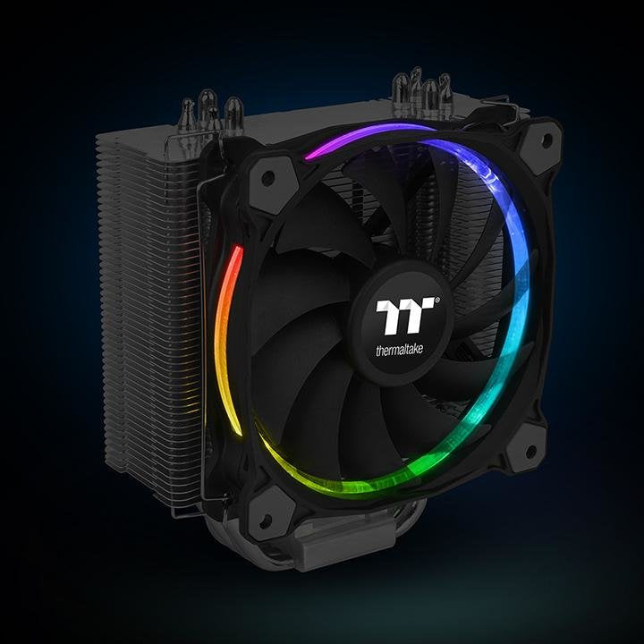 EAN 4711246872769 - Thermaltake Riing Silent 12 RGB Sync Edition Procesador Enfriador 12 cm Negro, Metálico imagen 2
