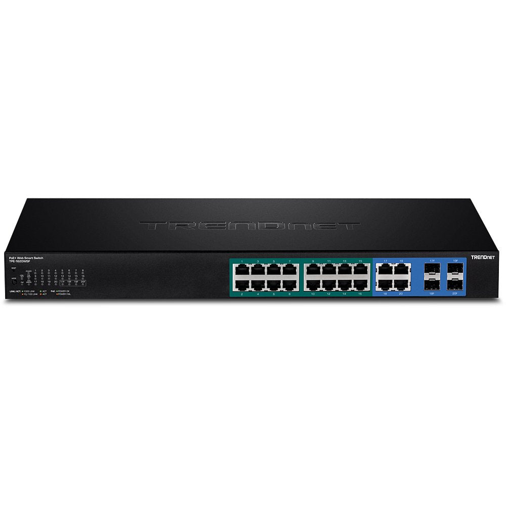 EAN 0710931161571 - Trendnet TPE-1620WSF switch Gestionado L2/L3 Gigabit Ethernet (10/100/1000) Energía sobre Ethernet (PoE)  imagen 2