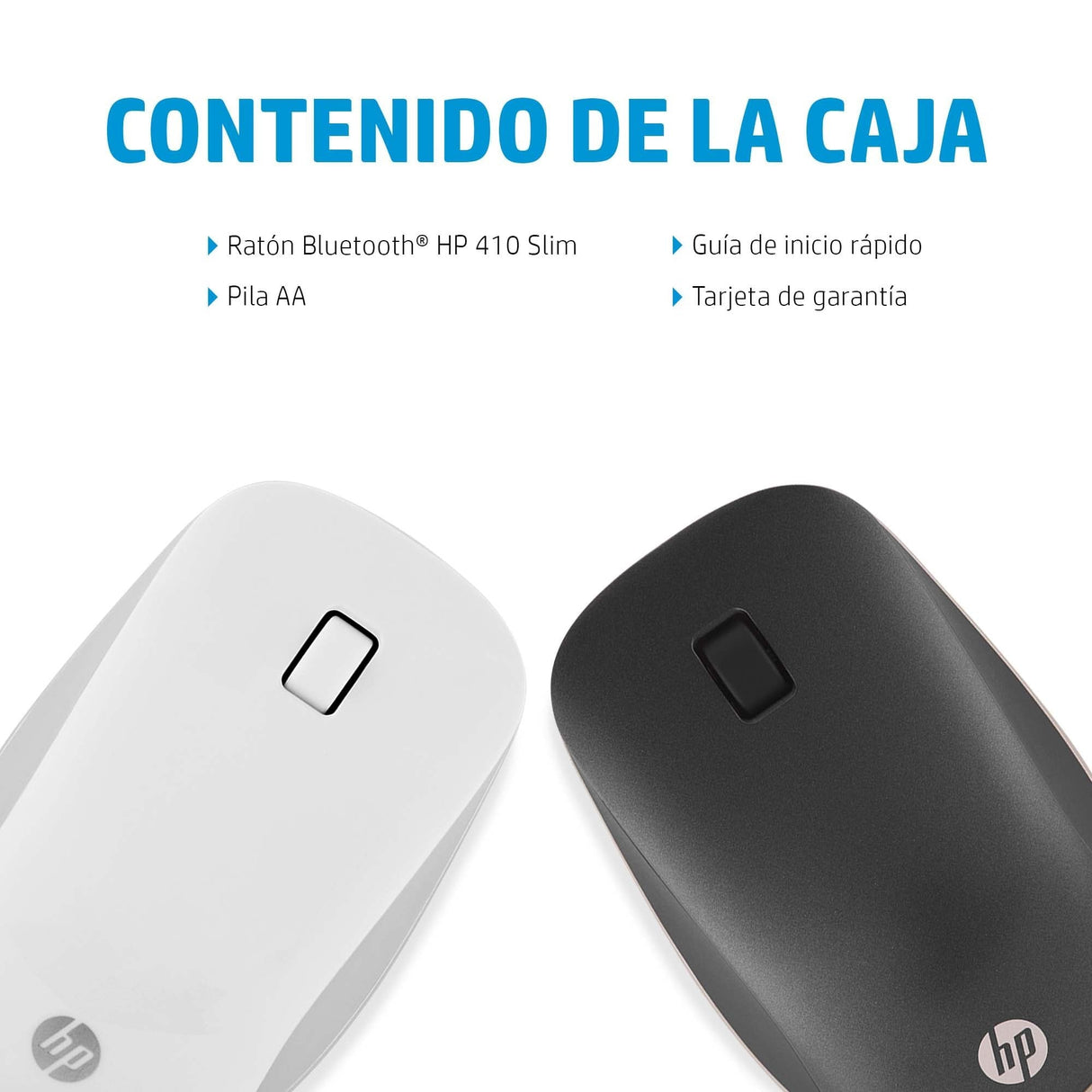 EAN 0196068933562 - HP 410 Slim Silver Bluetooth Mouse ratón Ambidextro 2000 DPI imagen 7