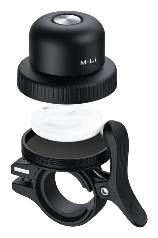 Ultron Mibell,Fahrradklingel Incl. Apple Zert.Tag Negro