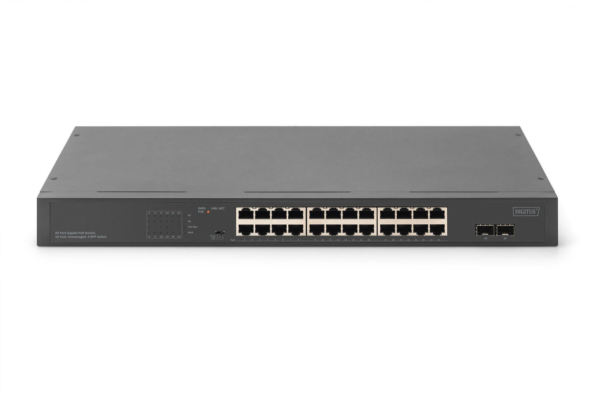 EAN 4016032492030 - Digitus DN-95348-2 switch No administrado Gigabit Ethernet (10/100/1000) Energía sobre Ethernet (PoE) 1U imagen 2