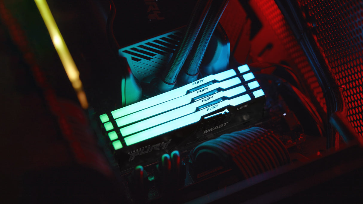 EAN 0740617343168 - Kingston Technology FURY Beast RGB módulo de memoria 2 x 16 GB 6400 MT/s 288-pin DIMM ECC imagen 15