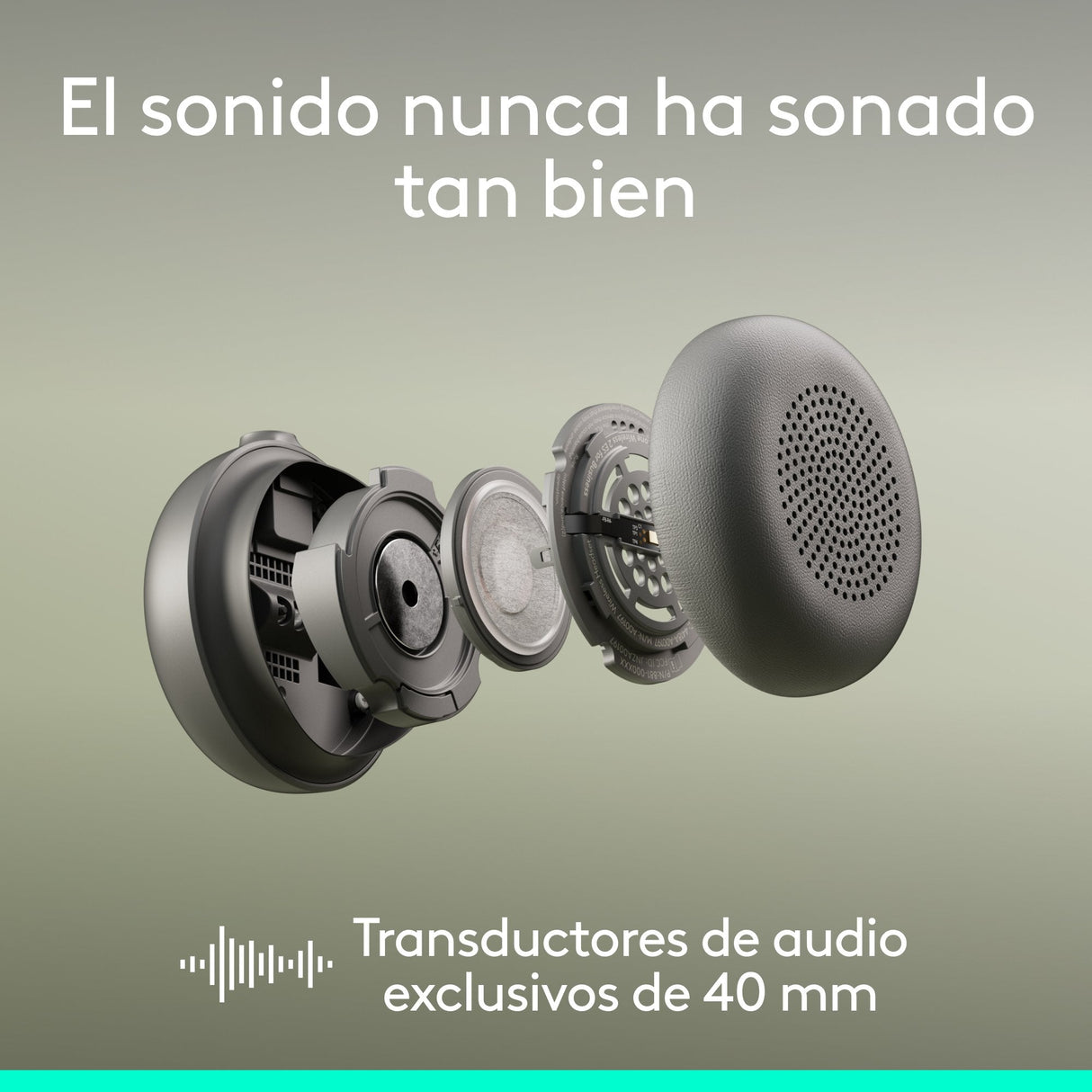 Logitech Zone Wireless 2 Es Headset, Grafit