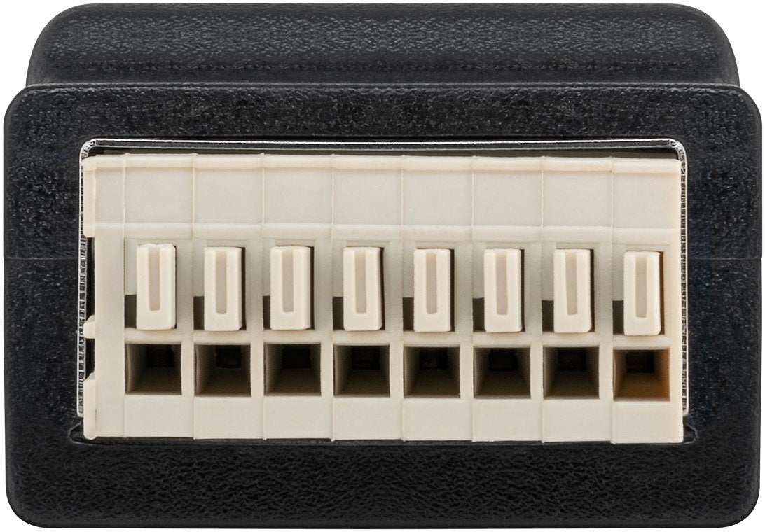 Adaptador Terminal Block 8-Pin> Rj45 Hembra (8p8c)