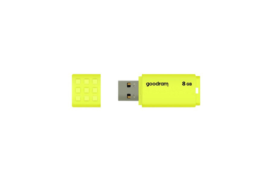 Pendrive Goodram 8gb Ume2 Lápiz Usb Usb 2.0 Amarillo