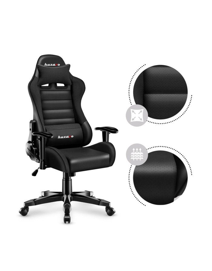 EAN 5903796010244 - Huzaro Ranger 6.0 Black Silla para videojuegos universal Asiento (de seguridad) de butaca Negro imagen 14