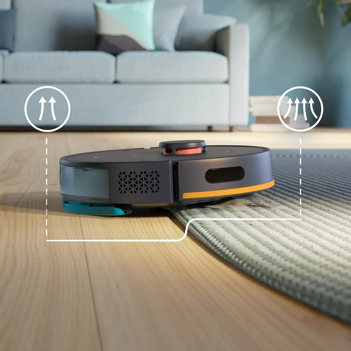 EAN 8720389037825 - Philips 2000 series XU2000/10 aspiradora robotizada 0,38 L Negro imagen 6