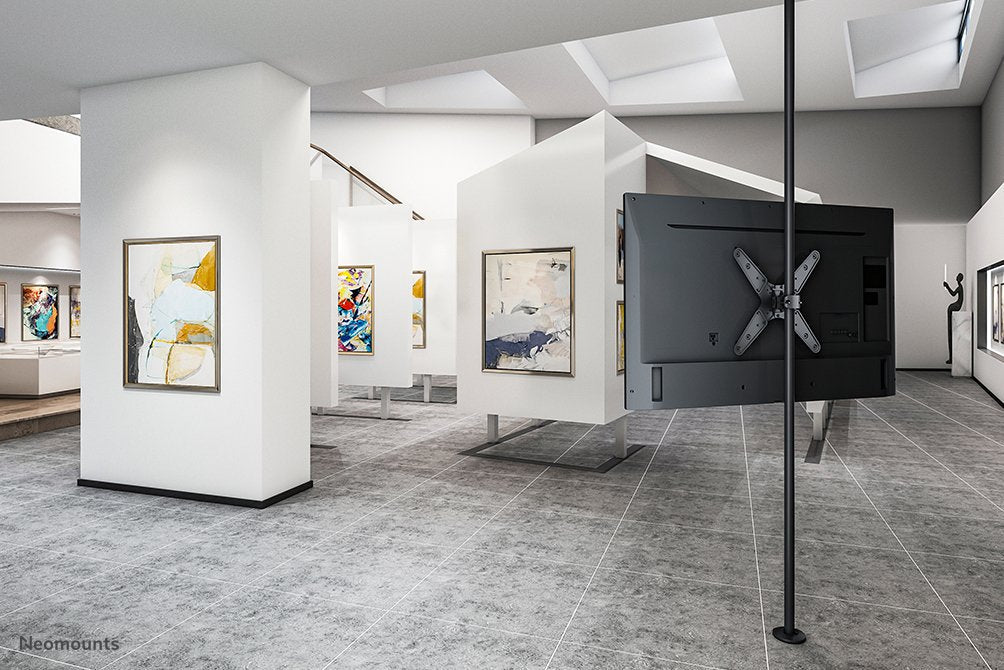 Neomounts By Newstar Soporte De Poste Para Tv (75x75 - 400x400mm 32-55)