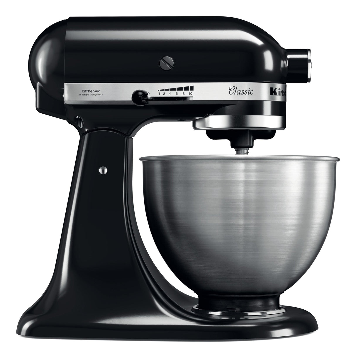 Kitchenaid Classic Robot De Cocina 275 W 4,3 L Negro, Metálico
