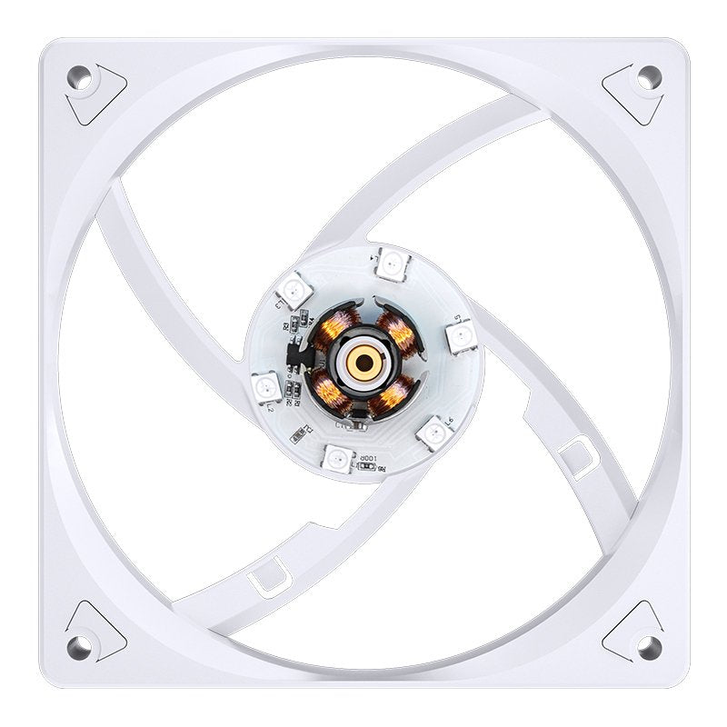Jonsbo Sl-120 Pwm Ventilador, Argb - 120mm, Blanco