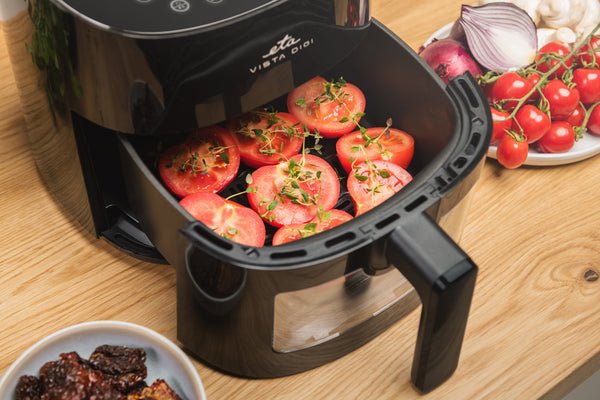 Freidora De Aire Eta Vista Digi Eta116890000 Caliente, 8 Programas, 4,3 L, Negra