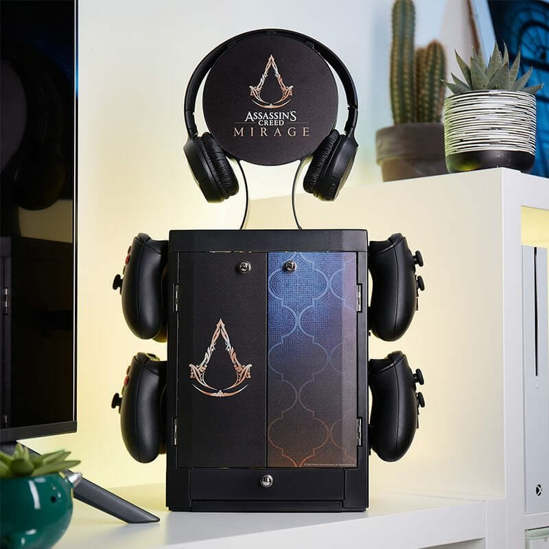 EAN 5056280452980 - Numskull Games Official Assassin's Creed - Mirage Gaming Locker Torre de juegos y soporte de carga imagen 1