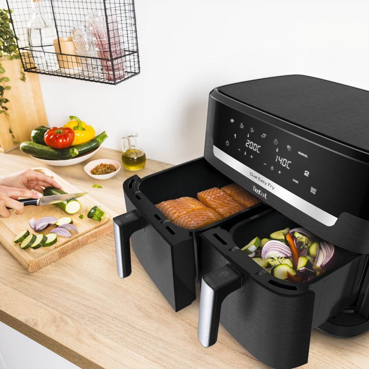 Frytkownica Sin Aceite Tefal Ey9428e