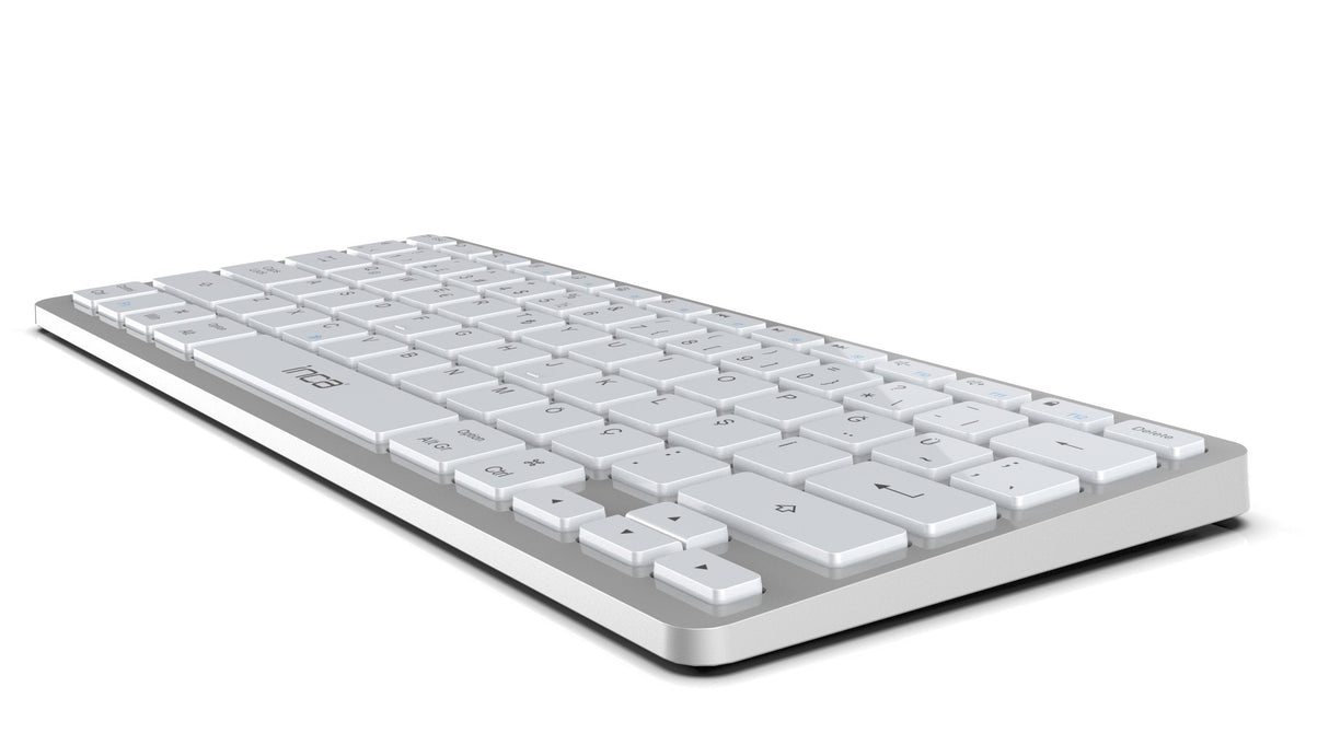 Inca Teclado Ibk-565bt, Bluetooth, 5.0 Smart, Plata
