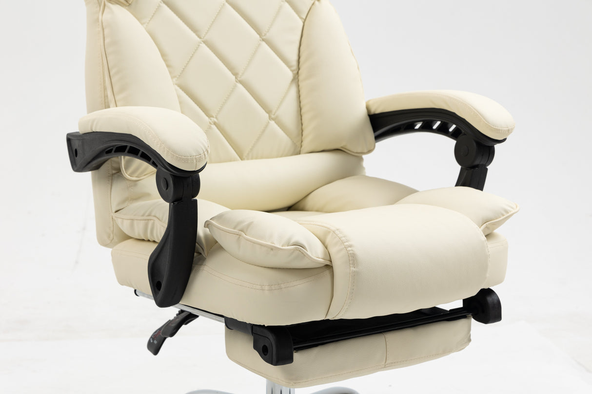 Silla De Oficina Activejet Yk7416 Beige