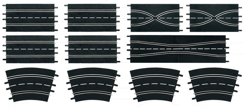 Carrera Digital + Evo. Extension (4str./2ch./2chic./4cur.) 26956