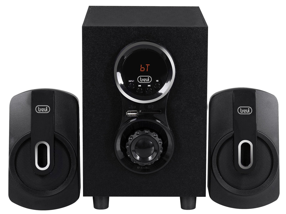 Trevi Avx 615 Bt Conjunto De Altavoces 30 W Universal Negro 2.1 Canales De 1 Vía 5 W