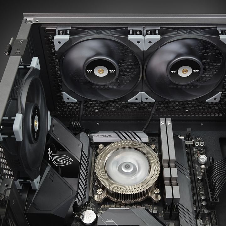 EAN 4713227526777 - Thermaltake TOUGHFAN 12 Universal Ventilador 12 cm Negro 1 pieza(s) imagen 5