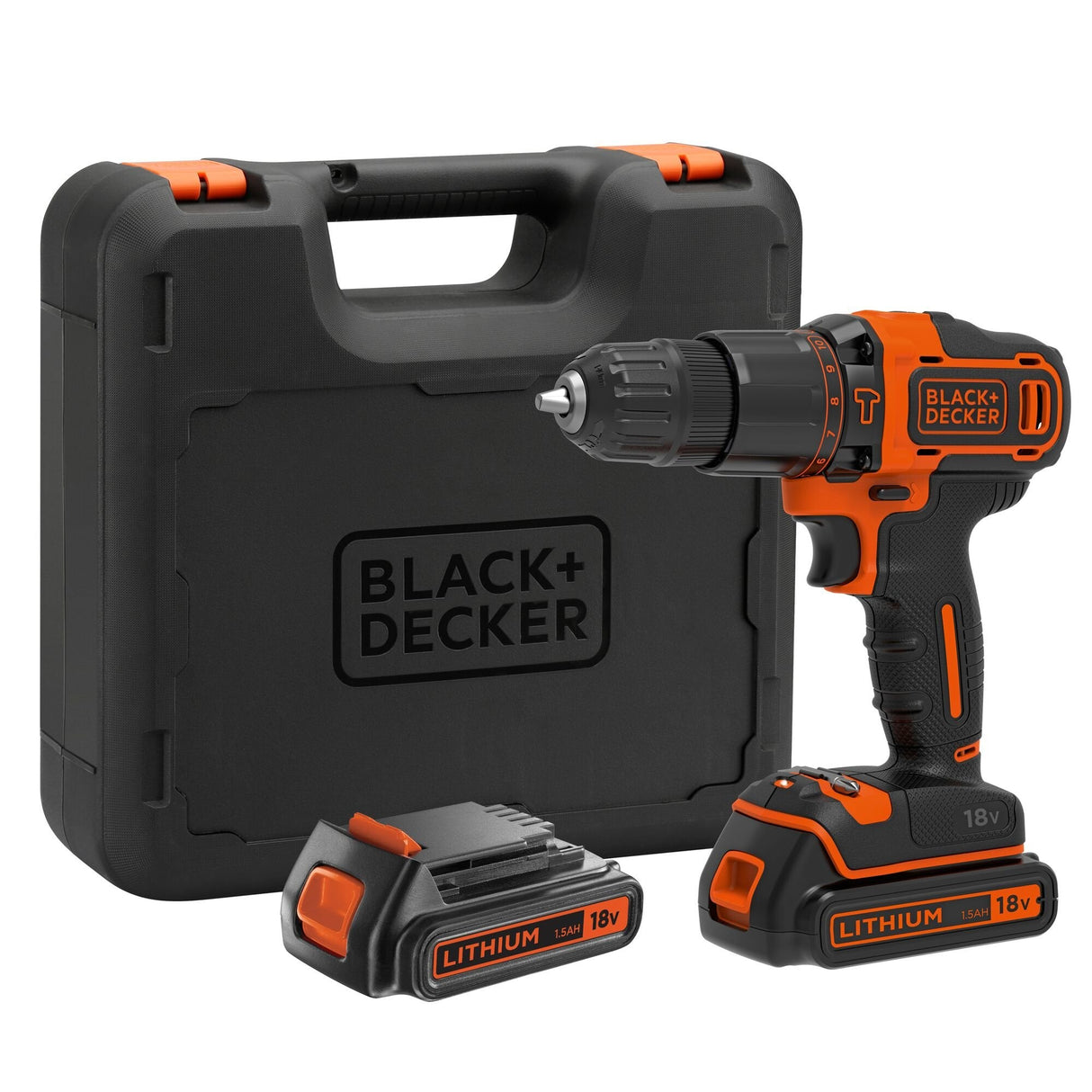 Taladro Percutor 18v Bdchd18kb-Qw Black+Decker