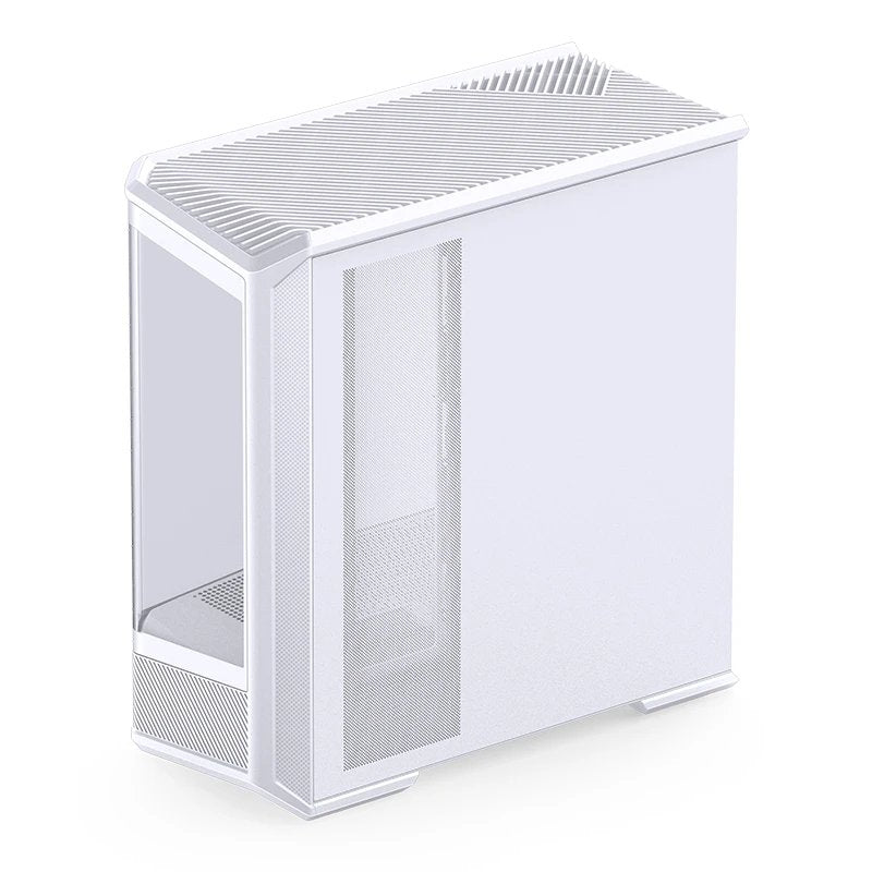 Jonsbo D400 Pc-Gehäuse, Midi Tower, Atx, Tempered Glass - Weiss