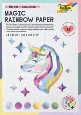 Folia Tonpapier Farbsortiert