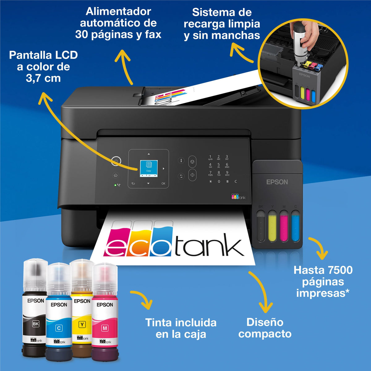 EAN 8715946745596 - Epson EcoTank ET-4905 imagen 15