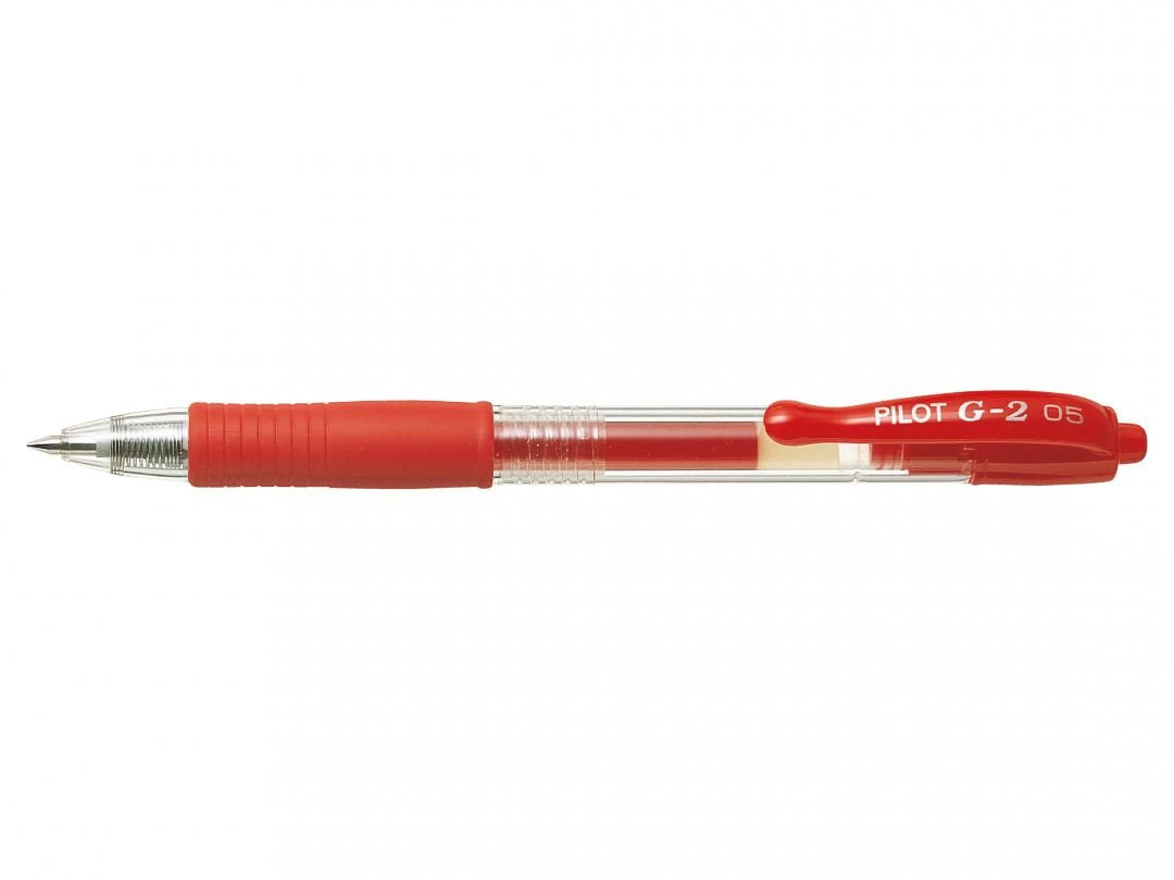 Pilot G2 Gelschreiber 0.3 Mm, Schreibfarbe: Rojo