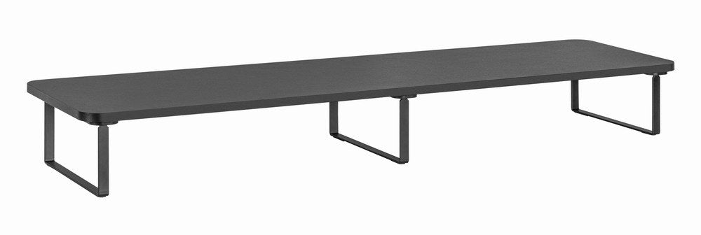 Gembird Ms-Table2-01 Soporte De Monitor Para 2 Monitores (Rectángulo Largo) Negro