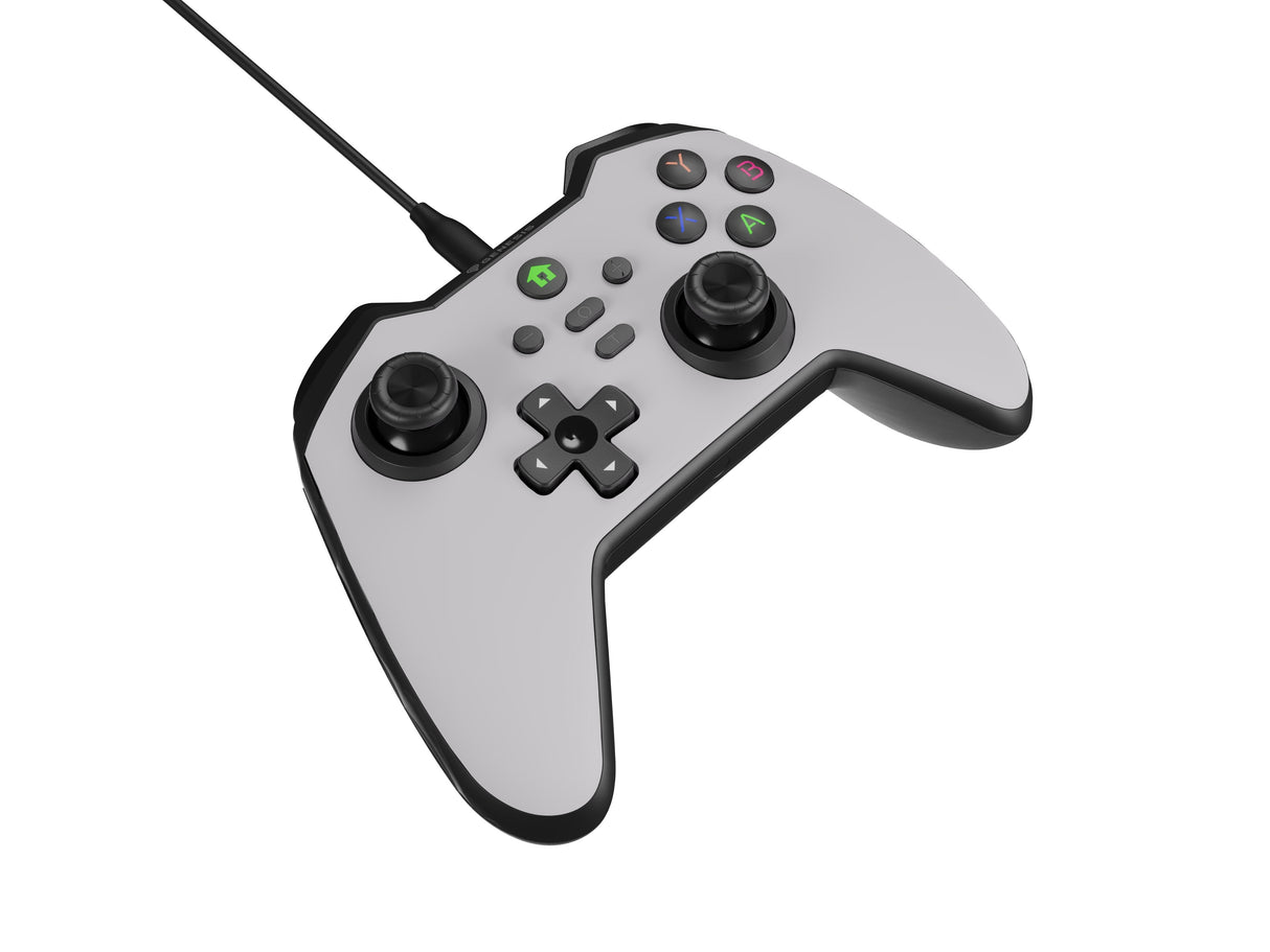 Gamepad Genesis Mangan 300 Usb (For Pc/Switch/Mobile) Blanco