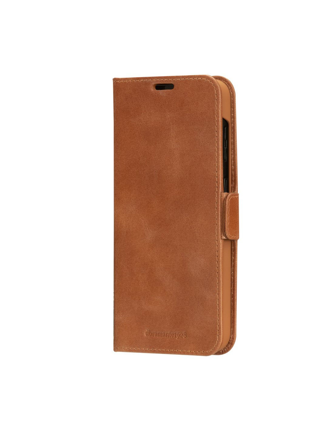 Dbramante1928 Copenhagen - Flip-Hlle Fr Mobiltelefon - Genarbtes Leder - Hellbraun - Fr Samsung Galaxy A54