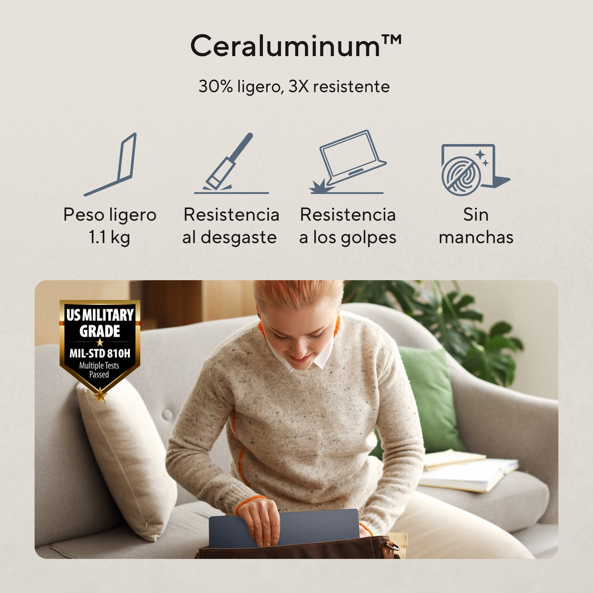 Portátil Asus Zenbook 14 Ux3480qa-U1091w 14" Snapdragon X1-26-100 16gb 256gb Ssd Adreno Gpu Windows 11 Home Teclado Español